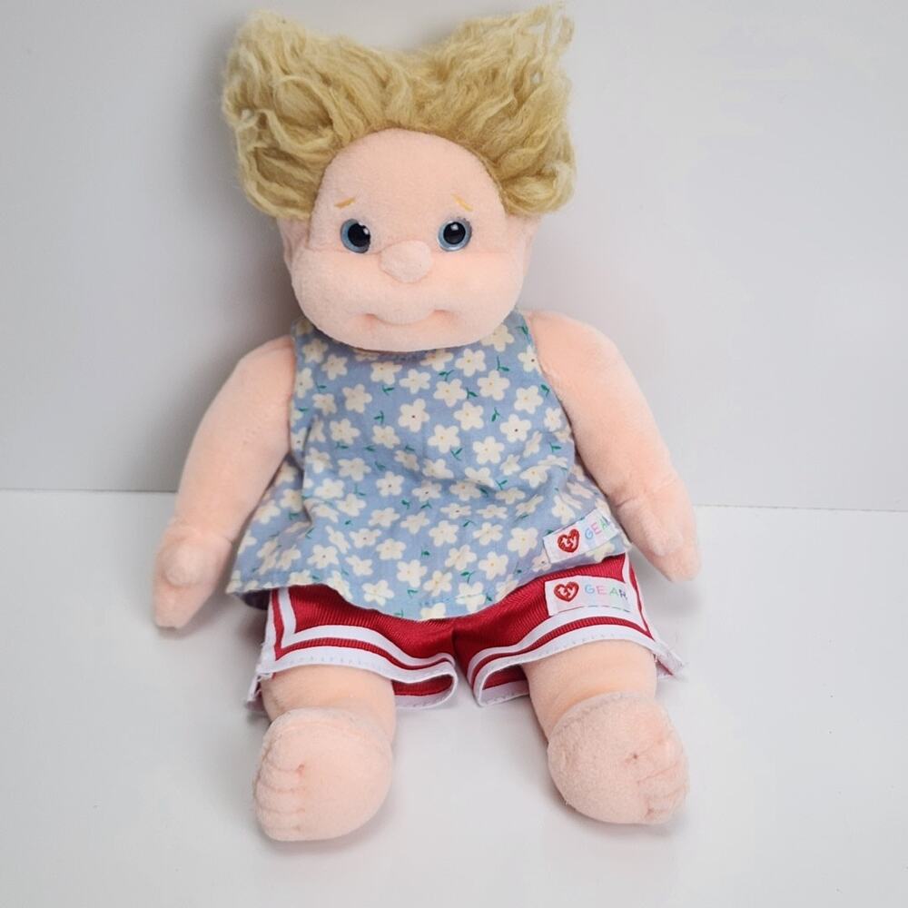 Ty Beanie Kid "ANGEL" Retired 11" Plush Doll Stuffed Animal Plushie No Tags 1994